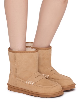 模特儿示范图 - 点击放大 - UGG - x JW Anderson Suede Boots