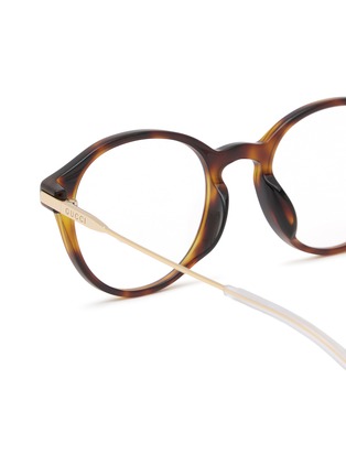 细节 - 点击放大 - GUCCI - Acetate Round Optical Glasses