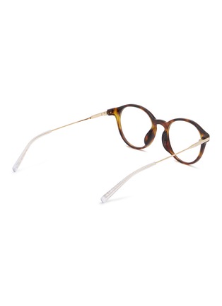 模特儿示范图 - 点击放大 - GUCCI - Acetate Round Optical Glasses