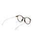 模特儿示范图 - 点击放大 - GUCCI - Acetate Round Optical Glasses