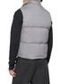 背面 - 点击放大 - KRUF - Mink Lined Stand Collar Down Gilet