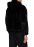 背面 - 点击放大 - KRUF - Hooded Zip Pocket Mink Fur Jacket
