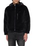 首图 - 点击放大 - KRUF - Hooded Zip Pocket Mink Fur Jacket