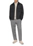 模特儿示范图 - 点击放大 - ELEVENTY - Contrast Collar Cotton Piqué Polo Shirt