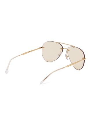 模特儿示范图 - 点击放大 - RAY-BAN - Metal Aviator Sunglasses