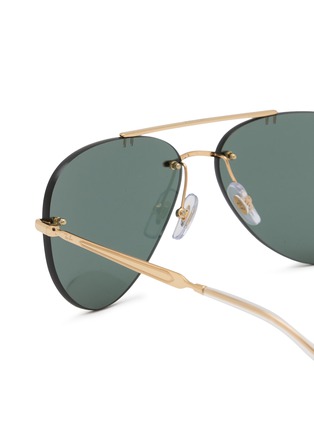 细节 - 点击放大 - RAY-BAN - Metal Aviator Sunglasses
