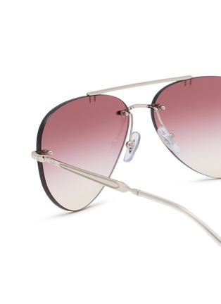 细节 - 点击放大 - RAY-BAN - Metal Aviator Sunglasses