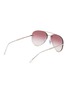 模特儿示范图 - 点击放大 - RAY-BAN - Metal Aviator Sunglasses
