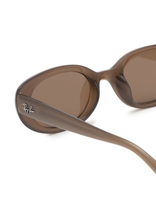 细节 - 点击放大 - RAY-BAN - Acetate Oval Sunglasses