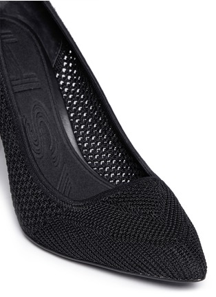 细节 - 点击放大 - ASH - CYRUS针织尖头高跟鞋