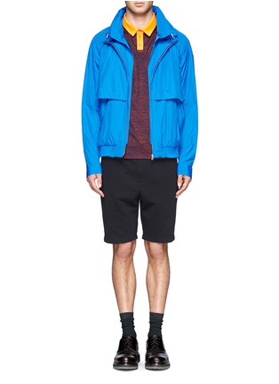 模特儿示范图 - 点击放大 - JIL SANDER - 防风外套