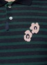 细节 - 点击放大 - SACAI - 横纹马球衬衫