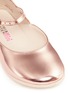 细节 - 点击放大 - SOPHIA WEBSTER - Chiara Mini幼儿款立体翅膀造型装饰小牛皮平底鞋