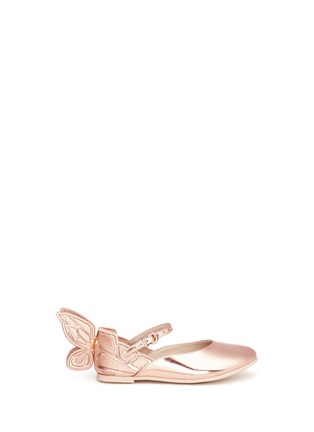 首图 - 点击放大 - SOPHIA WEBSTER - Chiara Mini幼儿款立体翅膀造型装饰小牛皮平底鞋