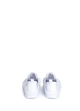 背面 - 点击放大 - MELISSA - 'Love System Now' neoprene perforated PVC sneakers