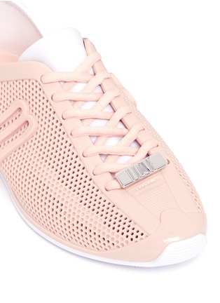 细节 - 点击放大 - MELISSA - LOVE SYSTEM NOW太空棉拼接PVC球鞋