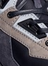 细节 - 点击放大 - LANVIN - SIGNATURE拼贴设计真皮运动鞋