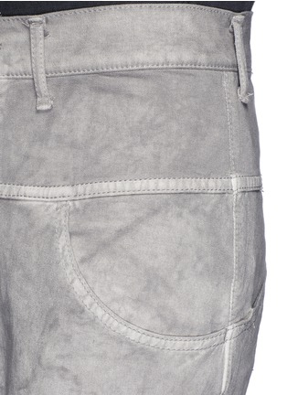 细节 - 点击放大 - THE VIRIDI-ANNE - 水洗修身锥形长裤