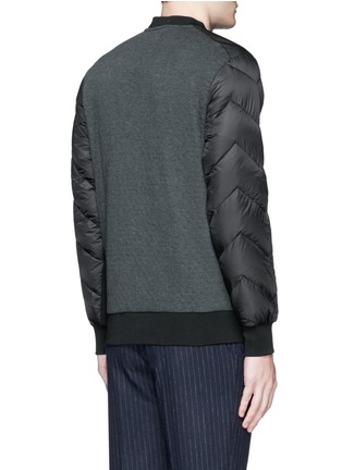 背面 - 点击放大 - MONCLER - 羽绒衣袖品牌标志卫衣