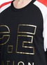 细节 - 点击放大 - P.E NATION - ONE-TIME拼色纯棉T恤
