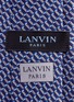 细节 - 点击放大 - LANVIN - 几何提花真丝领带