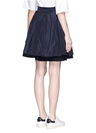 背面 - 点击放大 - MONCLER - 双层褶裥蓬蓬裙