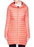 首图 - 点击放大 首图 - 点击放大 - Moncler - 'Barbel' drawstring waist hooded long down jacket