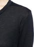 细节 - 点击放大 - ISABEL MARANT ÉTOILE - KARON纯色亚麻长袖T恤
