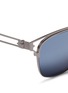 细节 - 点击放大 - HAZE COLLECTION - Fuze' cutout metal square sunglasses