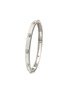 BUCCELLATI Macri Classica钻石18k白金手镯