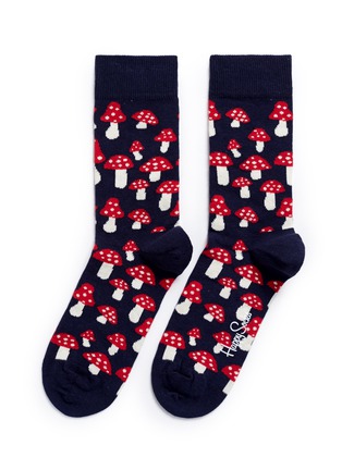 首图 - 点击放大 - HAPPY SOCKS - 磨菇图案混棉袜子