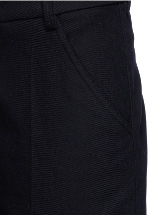 细节 - 点击放大 - ISABEL MARANT ÉTOILE - 纯棉斜纹布长裤