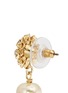 细节 - 点击放大 - MIRIAM HASKELL - 花卉造型人造珍珠垂坠耳环