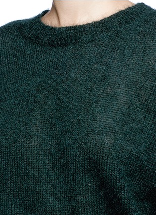 细节 - 点击放大 - ISABEL MARANT ÉTOILE - Clifton单色混马海毛针织衫