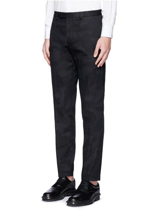 正面 -点击放大 - VALENTINO GARAVANI - 迷彩图案纯棉长裤