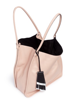 细节 - 点击放大 - PROENZA SCHOULER - 流苏装饰中号牛皮托特包