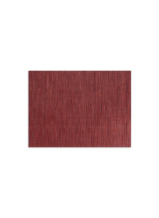 首图 –点击放大 - CHILEWICH - Bamboo餐垫－深红色