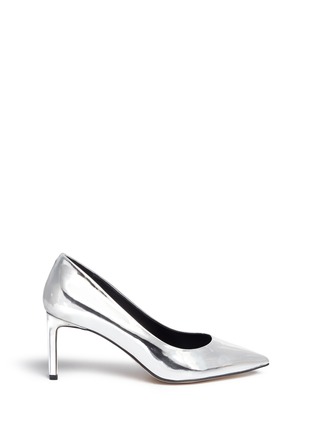 首图 - 点击放大 - PEDDER RED - 镜面皮革尖头细跟鞋