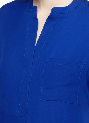 细节 - 点击放大 - VINCE - 单色真丝连衣裙