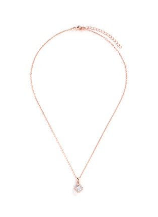 首图 - 点击放大 - CZ BY KENNETH JAY LANE - 立方体方晶锆石吊坠项链