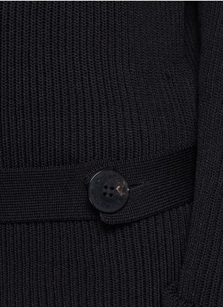 细节 - 点击放大 - NEIL BARRETT - 腰带圆领针织衫