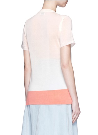 背面 - 点击放大 - ACNE STUDIOS - BASIL几何图案混棉针织衫