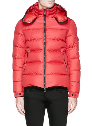首图 - 点击放大 - MONCLER - 连帽绗缝羽绒服