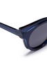 细节 - 点击放大 - SELF-PORTRAIT - x Le Specs EDITION 3拼接板材Wayfarer太阳眼镜