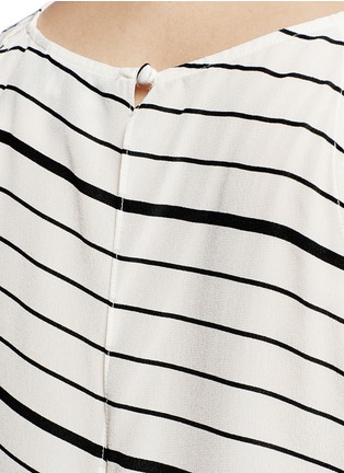 细节 - 点击放大 - THEORY - Kalstinn斜纹真丝背心