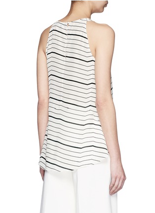 背面 - 点击放大 - THEORY - Kalstinn斜纹真丝背心