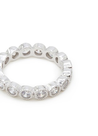 细节 - 点击放大 - CZ BY KENNETH JAY LANE - 圆形方晶锆石戒指