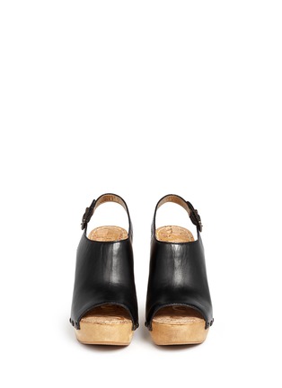 正面 - 点击放大 - SAM EDELMAN - CAMILLA铆钉真皮坡跟凉鞋