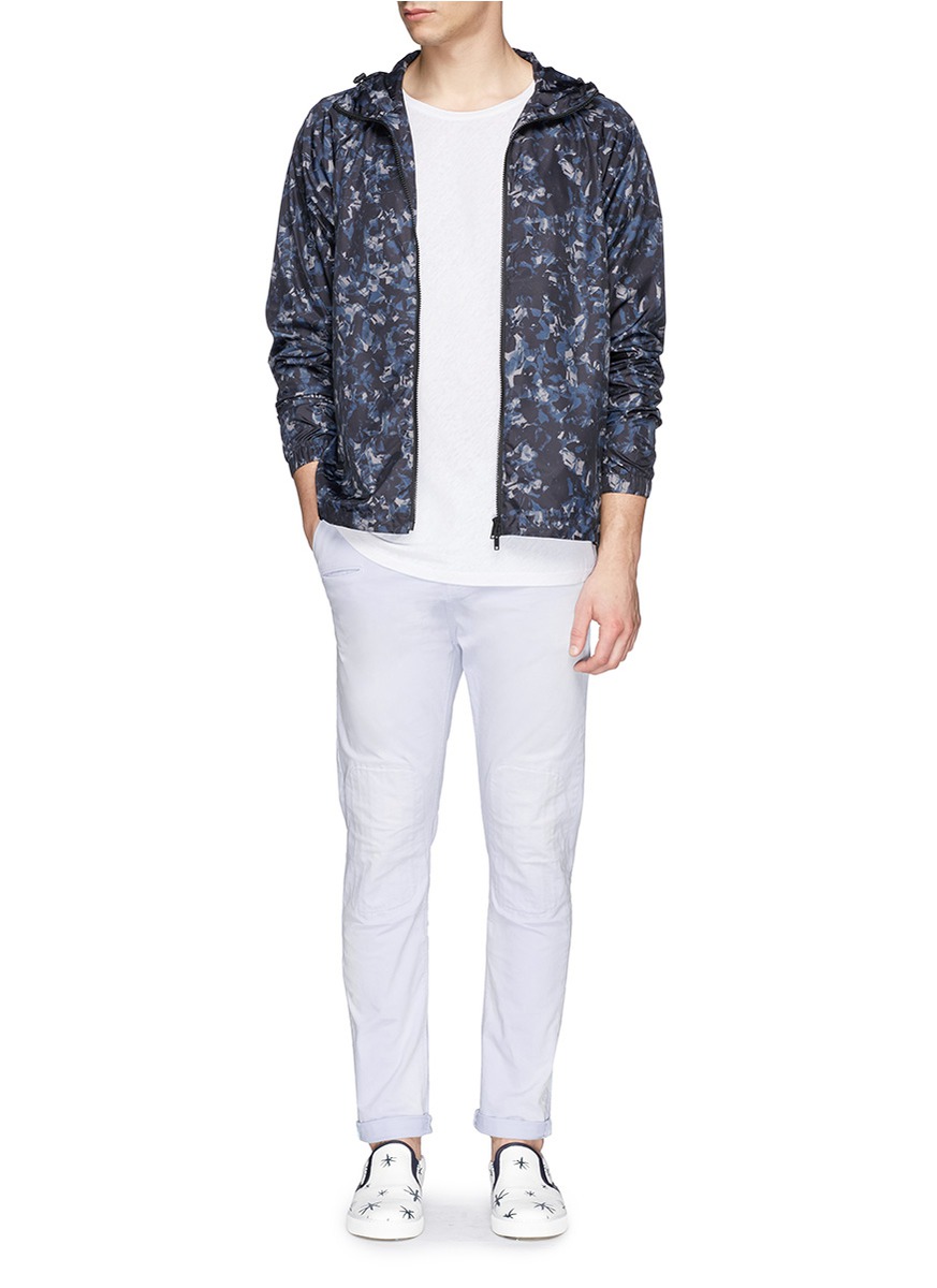 scotch & soda - 混棉修身长裤 | 白色 休闲裤 裤及短裤 | 男装