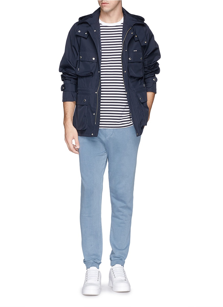 scotch & soda - 纯色休闲长裤 | 蓝色 休闲裤 裤及短裤 | 男装